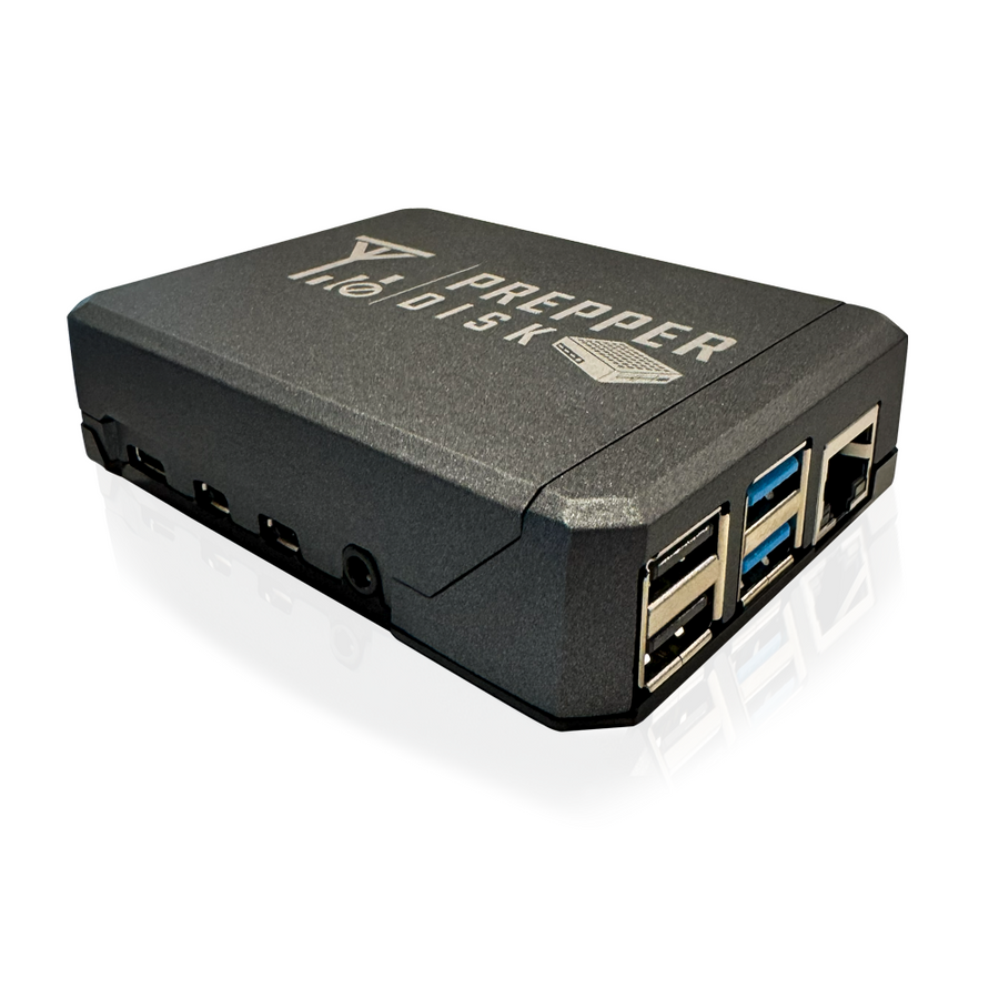 Step 1 - Power on Prepper Disk