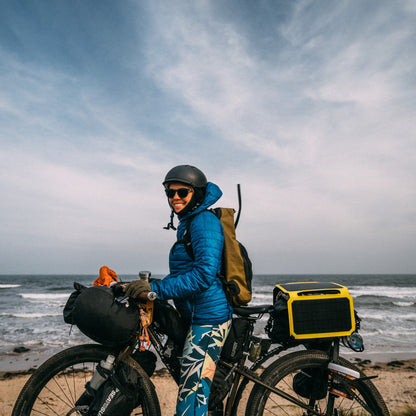 SunJack Foldable Portable Solar Panel Charger with 10 hour power bank battery